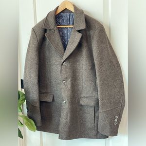 Windproof Warm Wool Coat